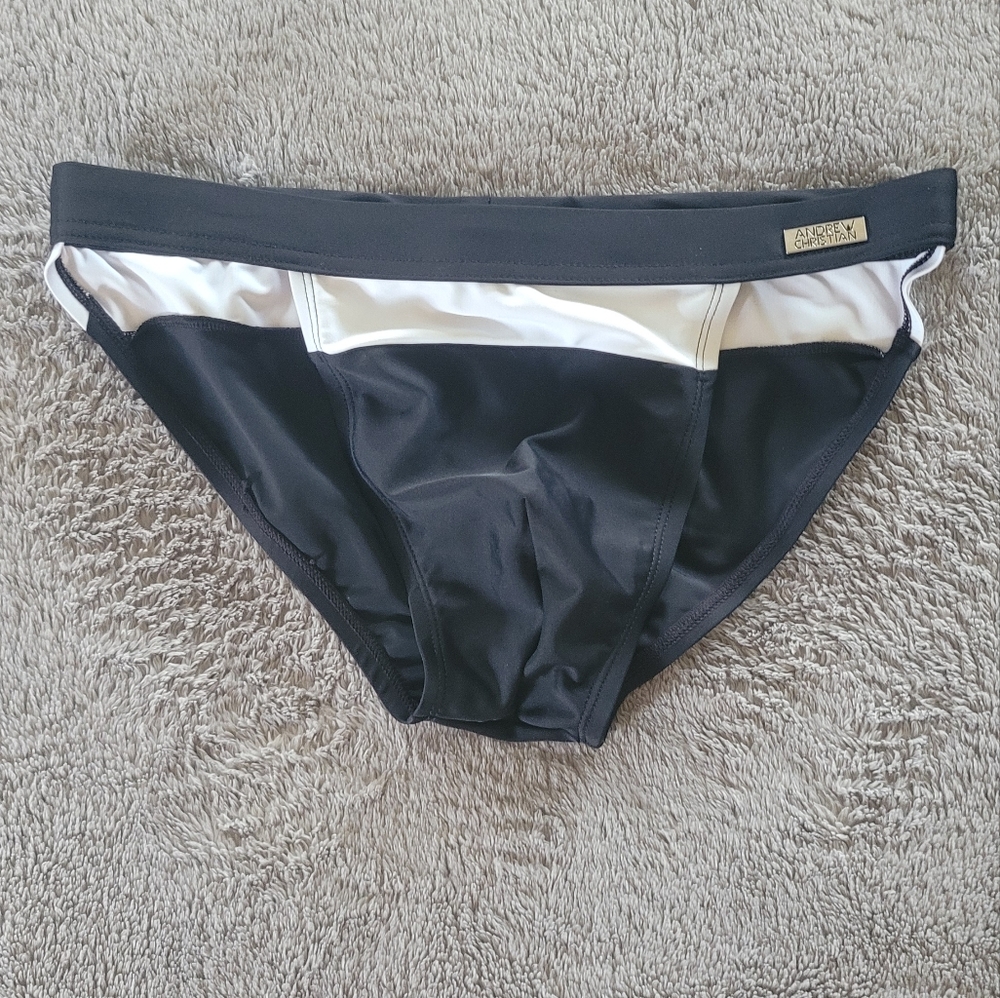 andrew christian swim bikini, (L)